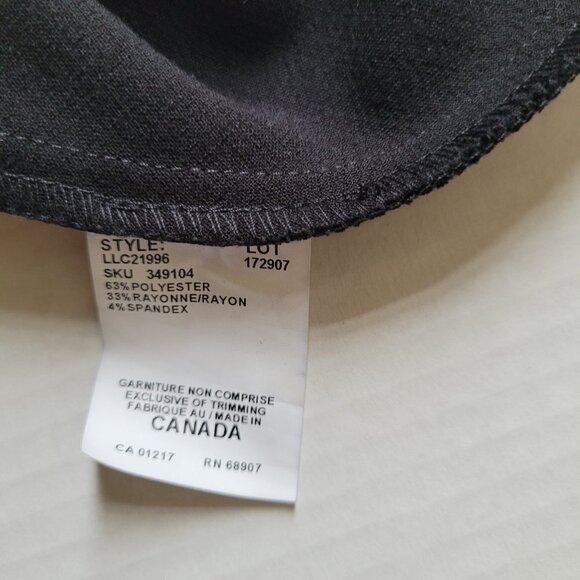 Le Chateau cape coat jacket goth academia black cloak winter fall poncho NWT new - Picture 13 of 13